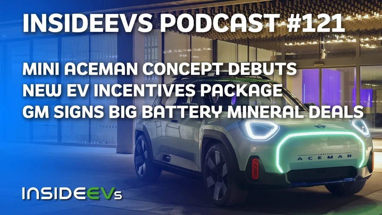 Mini Aceman Concept, New U.S. EV Incentives and GM's Big Battery Deal