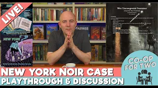 New York Noir Playtest: Wet Uncongenial Summer - Part 2
