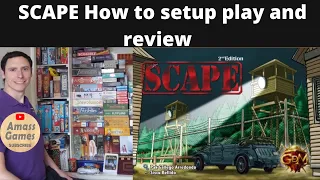 SCAPE How to set up, play and review by * AmassGames *