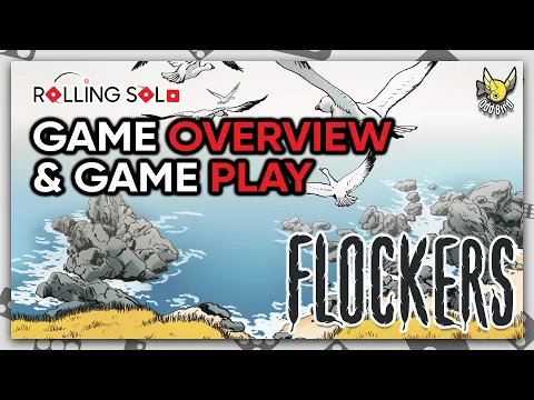 Flockers | Solo Playthrough | Game Overview & Gameplay