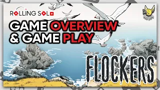 Flockers | Solo Playthrough | Game Overview & Gameplay