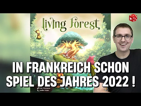 Living Forest - Gewinner des 2022 As d'Or - Jeu de l'Année Initié -Überblick auf deutsch