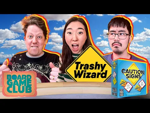 Let's Play CAUTION SIGNS | Board Game Club