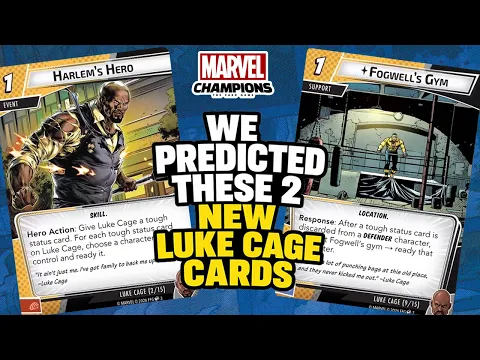2 New Luke Cage Cards Revealed for Marvel Champions - We Predicted Them!