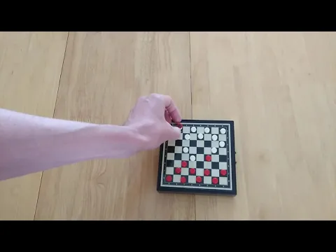 Draughts aka Checkers - how to setup and play 1150 abstract strategy board game * Amass Games *