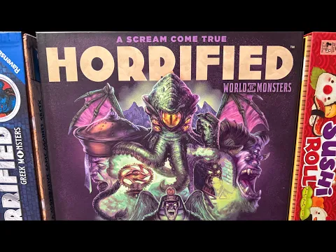 Horrified: World of Monsters! Solo Playthrough (Finale!) #gameplay #playthrough #halloween