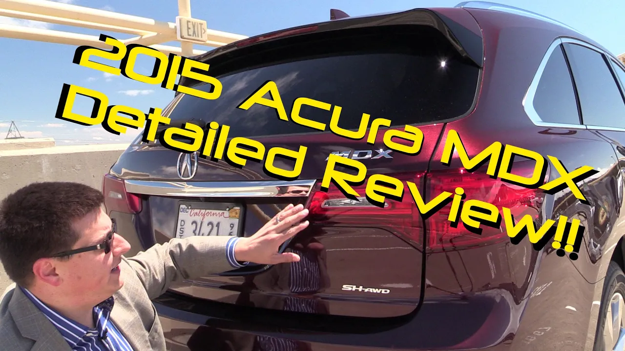 2015 Acura MDX DETAILED Review and Road Test