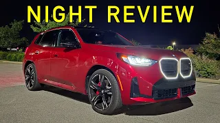 ADVANCED LIGHTING! -- Does the NEW 2025 BMW X3 Impress at Night?? (Headlights, Exterior & Interior)