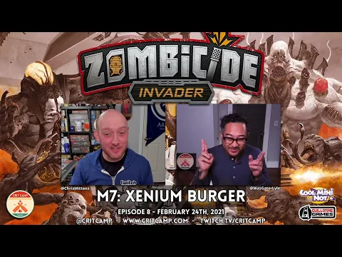 Zombicide Invader EP8 - M7: Xenium Burger P1 - Crit Camp