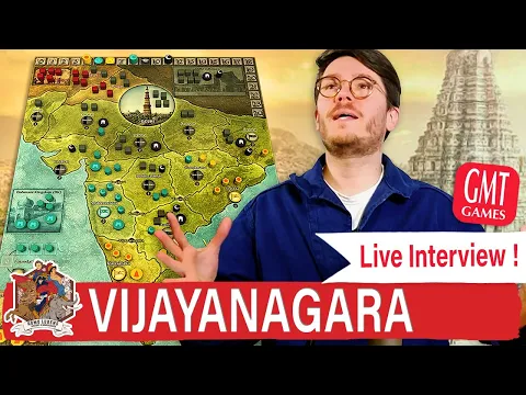 Vijayanagara by GMT Games - Live Interview with the designers