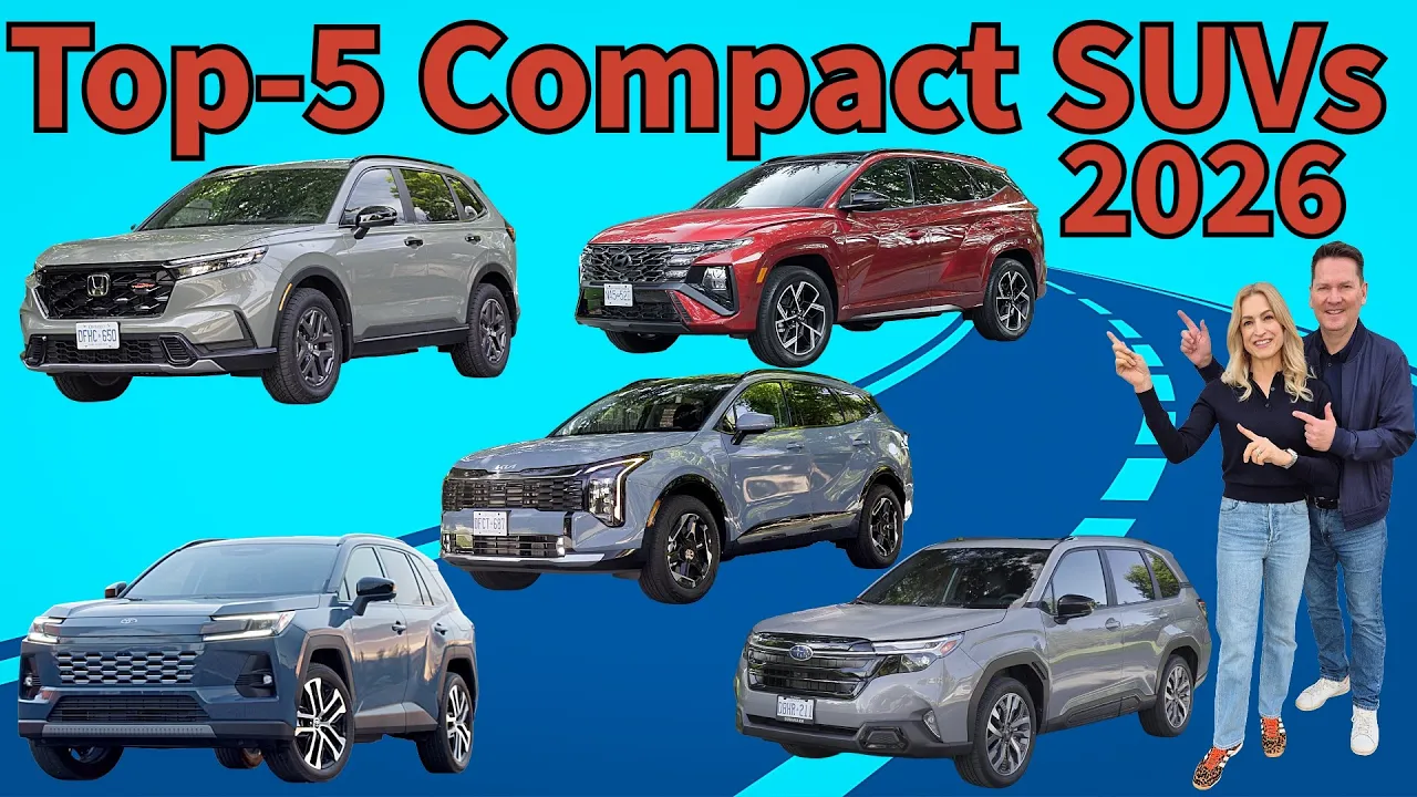 2026 Top-5 Compact SUVs plus a few more // Plus our overall pick!