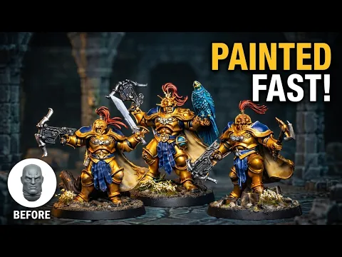 Warhammer Underworlds β First Warband Painted | Zenithal + Contrast #lotusthalia #warhammer