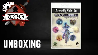 Gloomhaven Forgotten Circles – Removable Sticker Set Unboxing