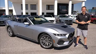 Is the 2024 Ford Mustang GT a BETTER muscle car than a Chevrolet Camaro SS?
