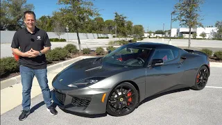 The Lotus Evora is a MORE special sports car than a 2026 C8 Corvette Stingray