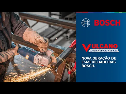 Esmerilhadeira Bosch Angular com Acessórios 7" 2200W 220V GWS 2200-230 Vulcano