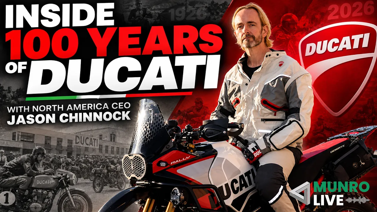 Inside 100 Years of Ducati with North America CEO Jason Chinnock