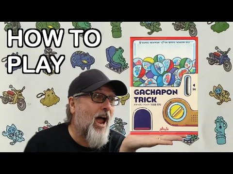 How to Play Gachapon Trick: The Trick Taking game from designer Daniel Newman | Publishers: Playte
