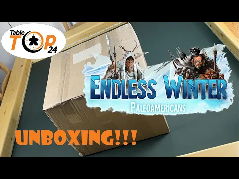 Endless Winter Paleoamericans Kickstarter Unboxing