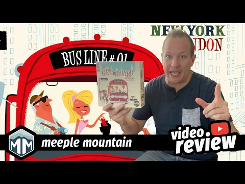 Get on Board: New York & London - How to Play & Review - Boardgame Brody