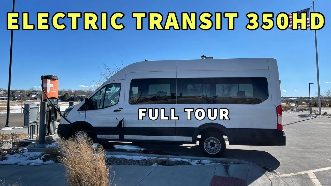 Ford Transit EV by Lightning eMotors Full Tour
