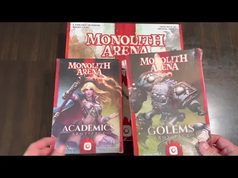 Sci-Fi Fantasy Saturday - Monolith Arena Expansions (Portal) - Unboxing