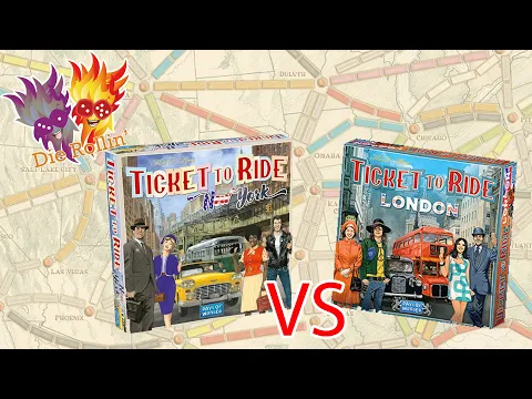 Ticket To Ride London VS New York!