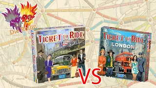 Ticket To Ride London VS New York!
