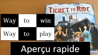 Aventurier du rail - Autour du monde - Way to win, Way to play