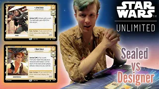 Playing a Sealed Format game against a Star Wars Unlimited Designer