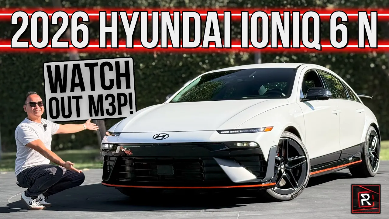 The 2026 Hyundai Ioniq 6 N Is A High-Powered Super Sedan With Next Level Performance
