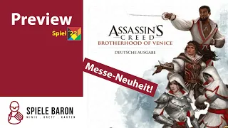 Bestes Stealth Brettspiel?! Assassin´s Creed – Brotherhood of Venice!