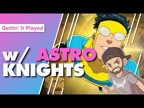 Invincible The Card Game with Astro Knights Expedition Playthrough