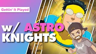 Invincible The Card Game with Astro Knights Expedition Playthrough
