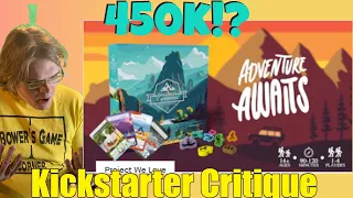 Bear Mountain Camping Adventure: A Race To The Top - Kickstarter Critique Review