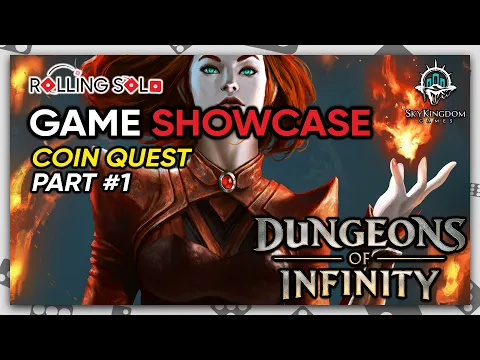 Dungeons of Infinity | Solo Playthrough | How To Play | Coin Quest | Part #1