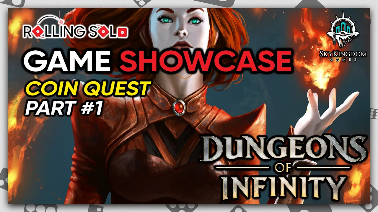 Dungeons of Infinity | Solo Playthrough | How To Play | Coin Quest | Part #1