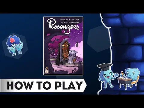 Passengers👹👺 - How to Play Board Game, with Tarrant and Stella