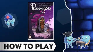 Passengers👹👺 - How to Play Board Game, with Tarrant and Stella