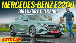 Mercedes-Benz E220d review - Diesel Matters | First Drive | Autocar India