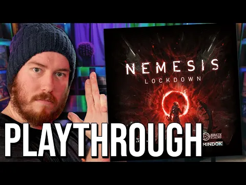 Nemesis: Lockdown Full Board Game Playthrough