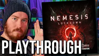 Nemesis: Lockdown Full Board Game Playthrough