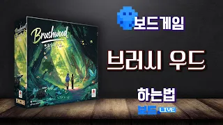 브러시 우드 보드게임 하는 법 | Board game Rules | 3분게임요리