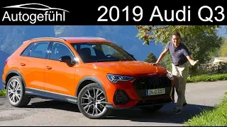Audi Q3 FULL REVIEW all-new 2019 comparison of trims, suspensions, engines - Autogefühl