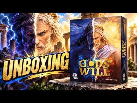 God's Will Board Game Unboxing | Kickstarter Preview