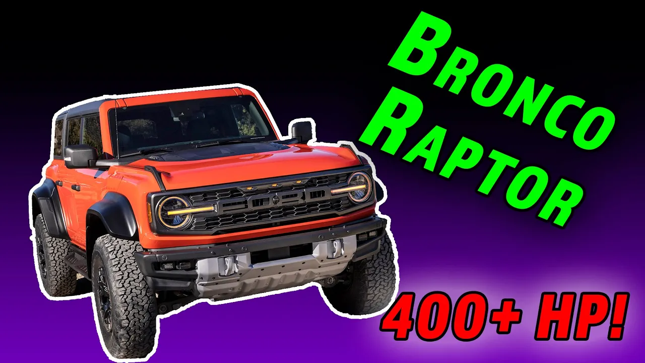 Ford's Bronco Raptor Is Finally Here!  | 2022 Ford Bronco Raptor