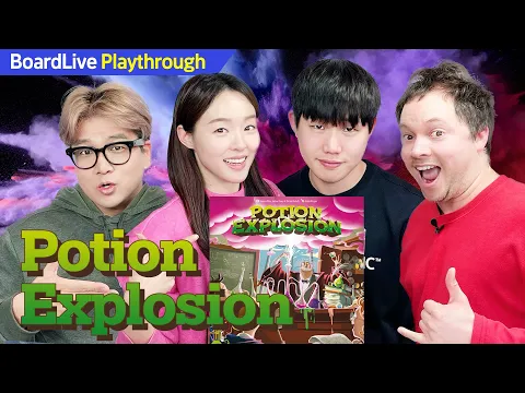 Potion Explosion Board Game Playthrough