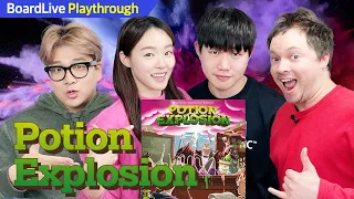 Potion Explosion Board Game Playthrough