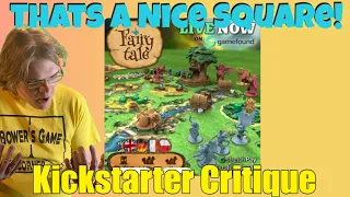 Fairytale - Love that duel layer board! - Kickstarter Critique Review