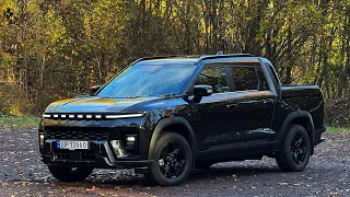 Test av KGM Musso: Både 4x4 og bakseter under 500.000